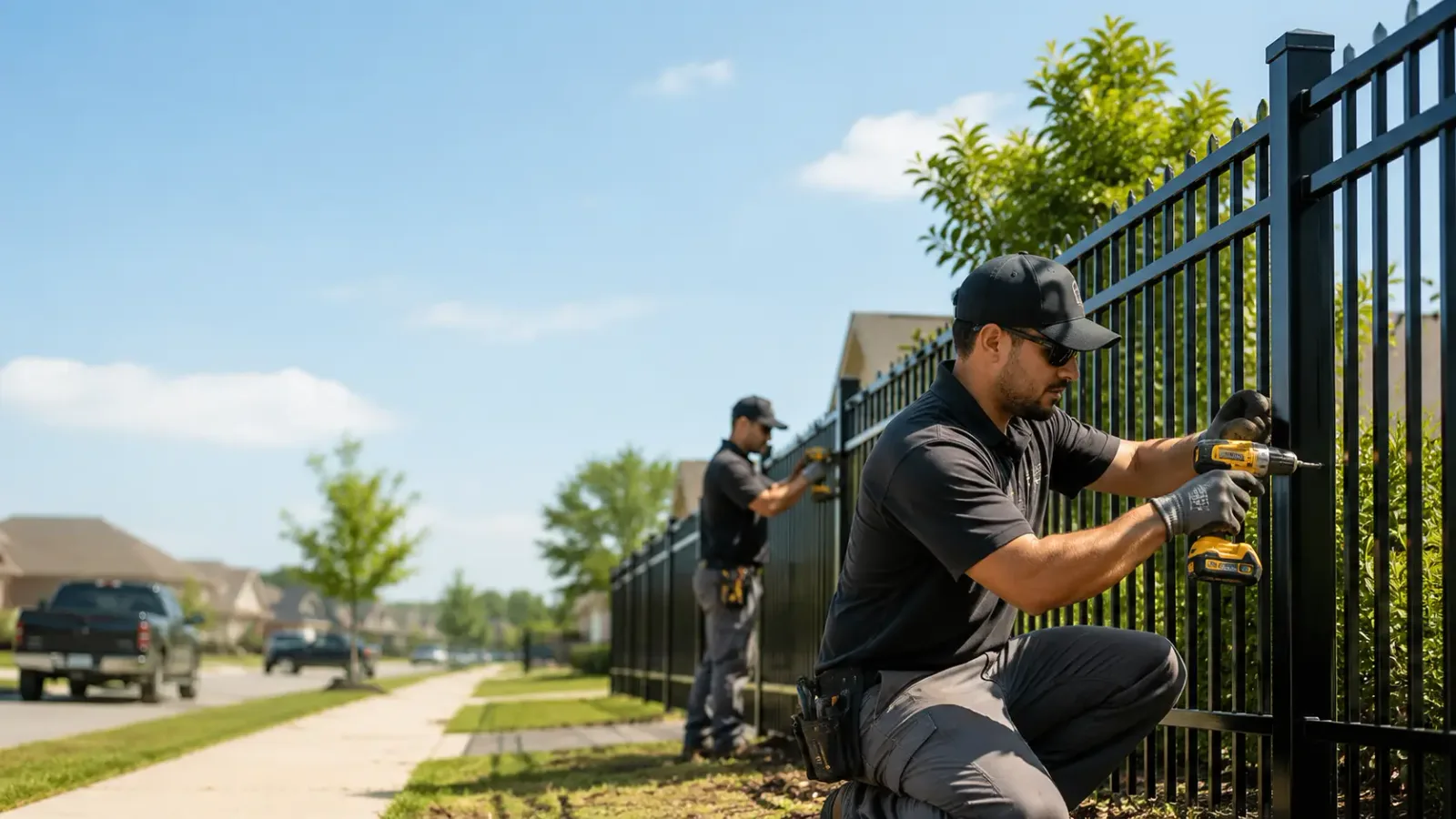Metal Fence Installation in Stewardson, IL
